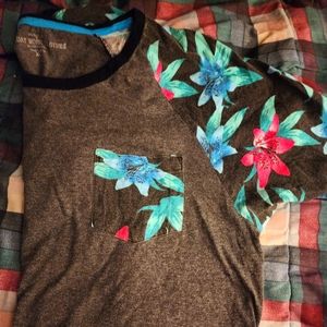Sunday work clothes rabd pocketed Beach shirt